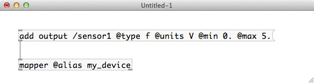 Adding a floating-point output signal with some optional properties